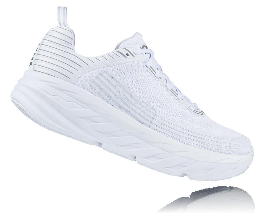 Tenis Hoka One One Masculino Branco - Bondi 6 - 612-PEIYQN